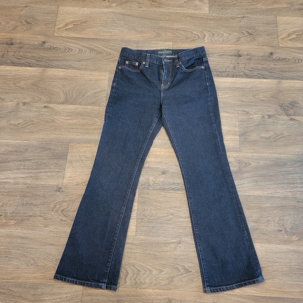 Lauren Ralph Lauren Dark Blue Boot Cut Jeans